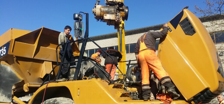 Ремонт на скоростна кутия на Caterpillar Dump Truck 735